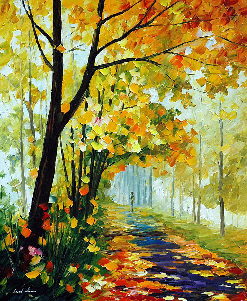 Delicacy Of The Fall - Limited Edition 1/25 by Leonid Afremov: Delicacy Of The Fall - Limited Edition 1/25 by Leonid Afremov Available EXCLUSIVELY through Mynt Auctions, this is a limited edition giclee hand-painted by Leonid Afremov, who sadly passed away in 201