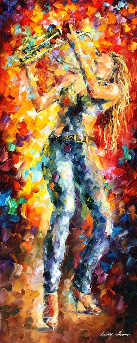 City Vibes - Limited Edition 1/25 by Leonid Afremov: City Vibes - Limited Edition 1/25 by Leonid Afremov Available EXCLUSIVELY through Mynt Auctions, this is a limited edition giclee hand-painted by Leonid Afremov, who sadly passed away in 2019. This is
