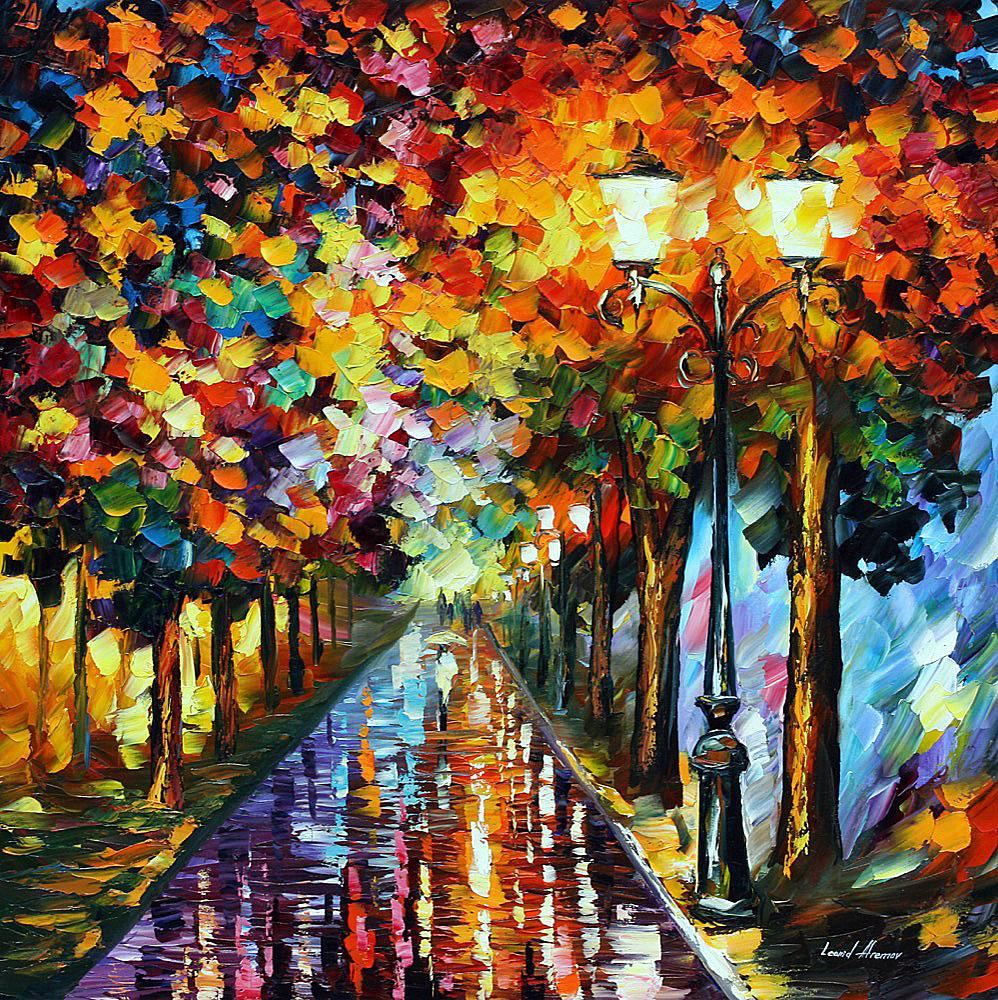 Transformation Of The Night - Limited Edition 1/25 by Leonid Afremov: Transformation Of The Night - Limited Edition 1/25 by Leonid Afremov Available EXCLUSIVELY through Mynt Auctions, this is a limited edition giclee hand-painted by Leonid Afremov, who sadly passed away