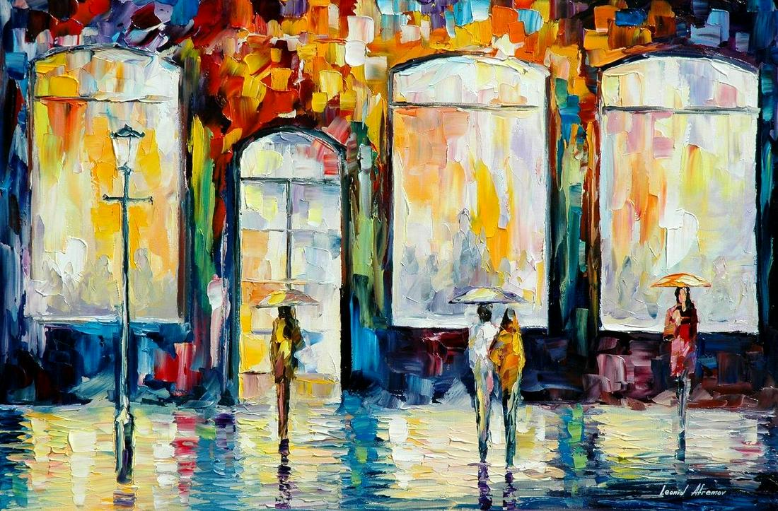 Nigth Cafe - Limited Edition 1/25 by Leonid Afremov: Nigth Cafe - Limited Edition 1/25 by Leonid Afremov Available EXCLUSIVELY through Mynt Auctions, this is a limited edition giclee hand-painted by Leonid Afremov, who sadly passed away in 2019. This is