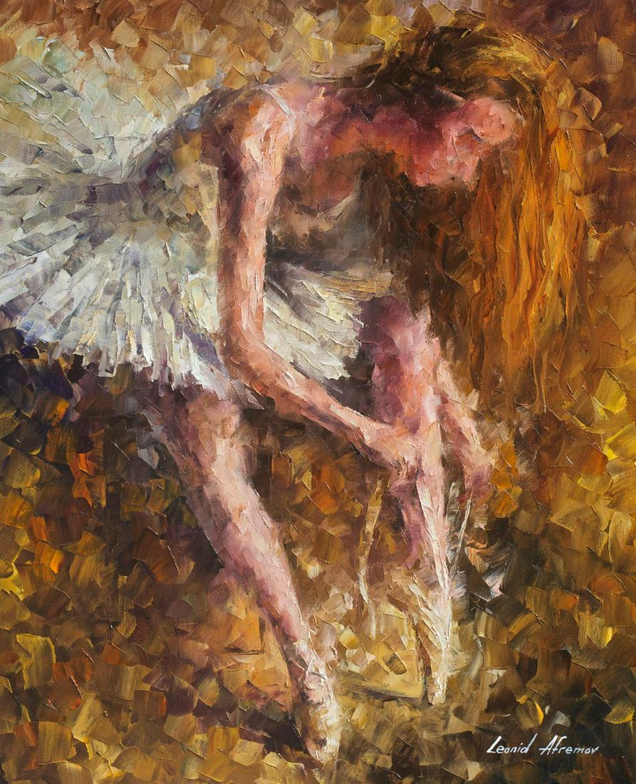 Performance Preparation - Limited Edition 1/25 by Leonid Afremov: Performance Preparation - Limited Edition 1/25 by Leonid Afremov Available EXCLUSIVELY through Mynt Auctions, this is a limited edition giclee hand-painted by Leonid Afremov, who sadly passed away in