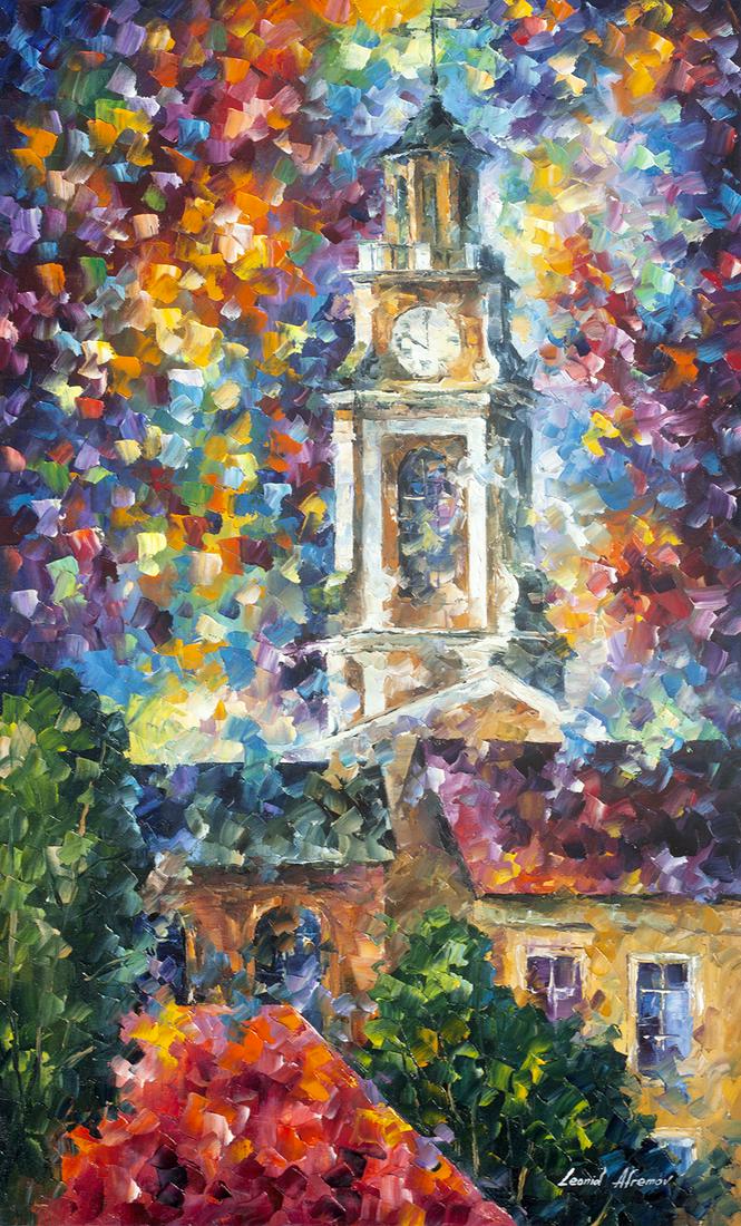 Story Of Time - Limited Edition 1/25 by Leonid Afremov: Story Of Time - Limited Edition 1/25 by Leonid Afremov Available EXCLUSIVELY through Mynt Auctions, this is a limited edition giclee hand-painted by Leonid Afremov, who sadly passed away in 2019. This