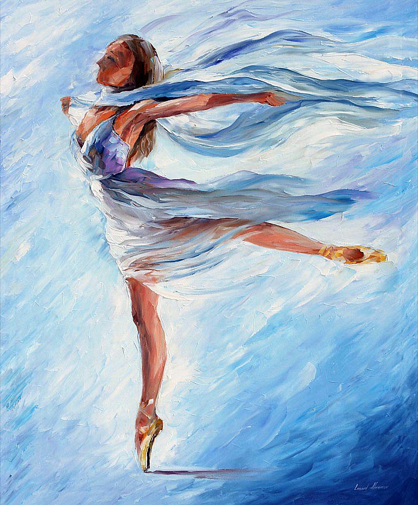 The Sky Dance - Limited Edition 1/25 by Leonid Afremov: The Sky Dance - Limited Edition 1/25 by Leonid Afremov Available EXCLUSIVELY through Mynt Auctions, this is a limited edition giclee hand-painted by Leonid Afremov, who sadly passed away in 2019. This