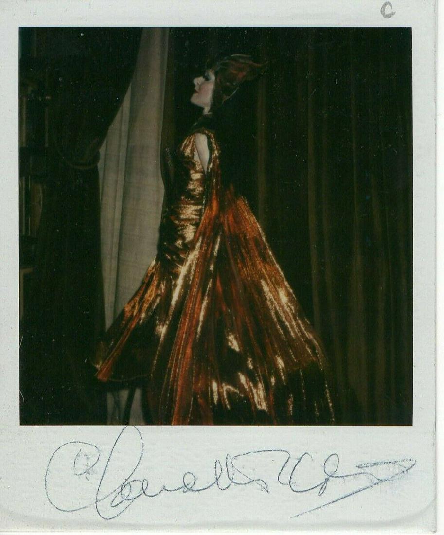 Claudette Colbert Autographed Polaroid Photo It Happened One Night JSA: Claudette Colbert Autographed Polaroid Photo It Happened One Night JSA Industry: Movies Object Type: Photograph Original/Reproduction: Original Autograph Authentication: James Spence (JSA) Player: Cla