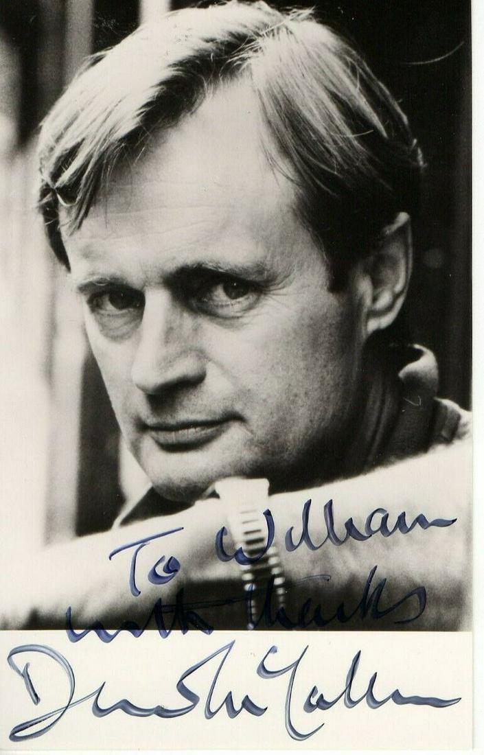 David McCallum Signed Autograph Small Photo The Man from U.N.C.L.E. JSA: David McCallum Signed Autograph Small Photo The Man from U.N.C.L.E. JSA Industry: Movies Object Type: Photograph Original/Reproduction: Original Autograph Authentication: James Spence (JSA) Player: Da
