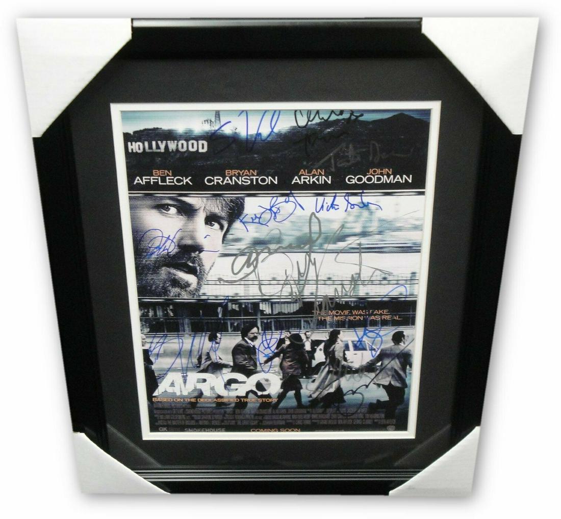 Argo Cast Signed 11x14 Photo By 12 Ben Affleck Bryan Cranston John Goodman: Argo Cast Signed 11x14 Photo By 12 Ben Affleck Bryan Cranston John Goodman Industry: Movies Object Type: Photograph Original/Reproduction: Original Autograph Authentication: Global Authentics (GAI) Pl