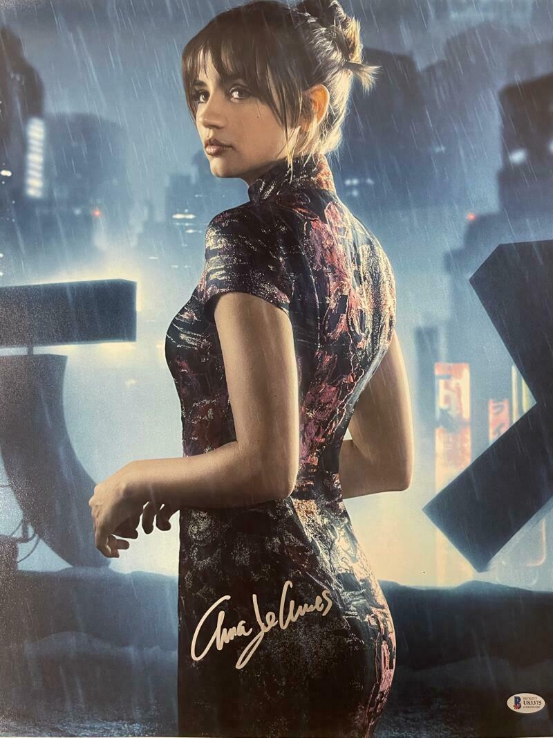 Ana de Armas Authentic Autographed 16x20 Photo: Ana de Armas Authentic Autographed 16x20 Photo Signature: Ana de Armas Product: Autographed 16x20 Photo Featured Movie: James Bond Certificate of Authenticity: Beckett Hologram & Card The Mynt Guarant