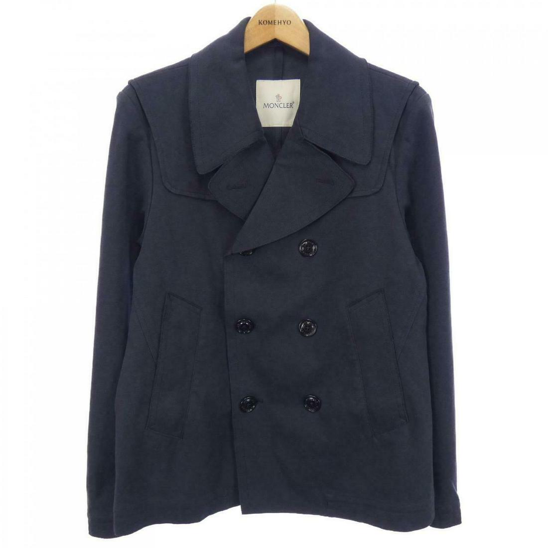 Moncler MONCLER Coat: Moncler MONCLER Coat Brand: Moncler Style: COAT Color: Navy Outer Shell Material: See Image Gender: Mens Size: 2 Size Type: Regular ActualSize: Please read description Type: COAT Department: Man B: Re