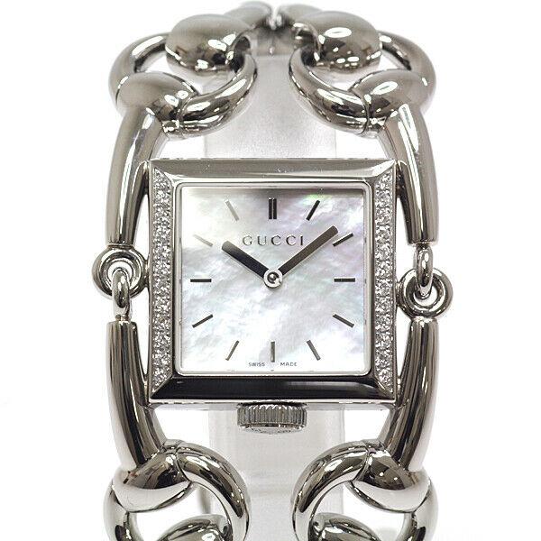 Gucci Signoria 116.3 White Shell Dial 