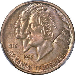 1938-D Arkansas Commem Half Dollar PCGS MS67 Superb Eye Appeal Strong: 1938-D Arkansas Commem Half Dollar PCGS MS67 Superb Eye Appeal Strong Certification: PCGS Circulated/Uncirculated: Uncirculated Grade: MS67 Mint Location: Denver Certification Number: