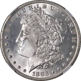 1883-O Morgan Silver Dollar NGC MS65 Blast White Great Eye Appeal: 1883-O Morgan Silver Dollar NGC MS65 Blast White Great Eye Appeal Certification: NGC Circulated/Uncirculated: Uncirculated Composition: Silver Mint Location: New Orleans Grade: MS65 Year: 1883