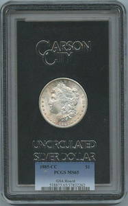 1885-CC Morgan Dollar GSA Hoard PCGS