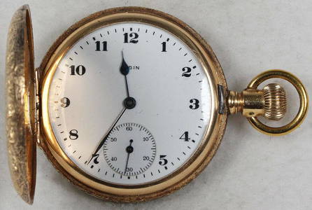 Elgin Grade 286 Parts/Repair Pocket Watch 6 Size 7 J. 14k