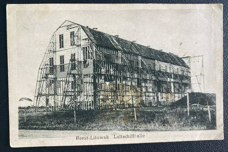 1917 Feldpost Germany RPPC Postcard Cover Brest Litowsk Air: 1917 Feldpost Germany RPPC Postcard Cover Brest Litowsk Air Type: Cover Place of Origin: Germany & Colonies Quality: Used Region: Berlin Grade: Ungraded Topic: Aviation Country/Region of