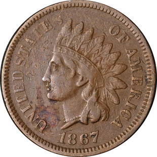 1867 Indian Cent: 1867 Indian Cent Certification: Uncertified Circulated/Uncirculated: Circulated Composition: Copper Year: 1867 Pre-Owned The MYNT Guarantee: All items in this auction are guaranteed authentic