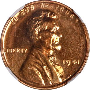 1941 Lincoln Cent Proof NGC PF65 RD Full Red Gem Superb Eye Appeal Strong: 1941 Lincoln Cent Proof NGC PF65 RD Full Red Gem Superb Eye Appeal Strong Certification: NGC Circulated/Uncirculated: Uncirculated Composition: Copper Grade: PF65 RD Certification Number: