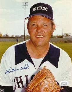 Wilbur Wood Chicago White Sox Signed/Autographed 8x10 Photo JSA 165042: Wilbur Wood Chicago White Sox Signed/Autographed 8x10 Photo JSA 165042 Sport: Baseball-MLB Product: Photo Original/Reprint: Original Autograph Authentication: JSA Team: Chicago Whit Sox League: MLB