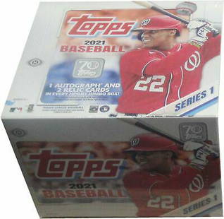 ONE 2021 Topps 1 Jumbo Hobby Box 1 Autos 2 Relics From New Case Cardboard Legend: ONE 2021 Topps 1 Jumbo Hobby Box 1 Autos 2 Relics From New Case Cardboard Legend Sport: Baseball League: MLB Team: San Diego Padres Manufacturer: Not Available Set: Not Available PLEASE NOTE: