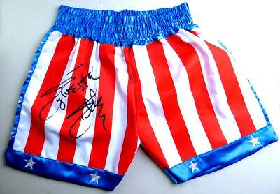 Sylvester Stallone Signed Autographed Boxing Trunk Rocky Balboa USA JSA XX29230