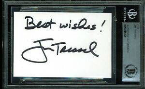 Ohio State Jim Tressel Best Wishes Signed 2.25x3.5 Cut Signature BAS: Ohio State Jim Tressel Best Wishes Signed 2.25x3.5 Cut Signature BAS Sport: Ncaa Product: Not Available Original/Reprint: Original Team: Ohio State Buckeyes Player: Jim Tressel Autograph
