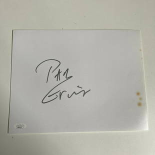 Pam Grier Signed Autographed 8x10 Blank Photo Paper With JSA COA: Pam Grier Signed Autographed 8x10 Blank Photo Paper With JSA COA Autograph Authentication: James Spence (JSA) Original/Reproduction: Original Object Type: Photo PLEASE NOTE: Framed Large or heavy