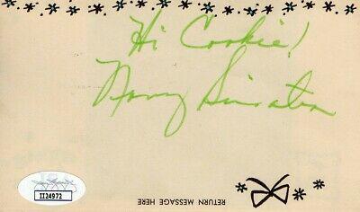 Nancy Sinatra Signed Autographed Small Envelope Singer Star JSA II24972: Nancy Sinatra Signed Autographed Small Envelope Singer Star JSA II24972 Industry: Music Object Type: Card & Paper Original/Reproduction: Original Autograph Authentication: James Spence (JSA)