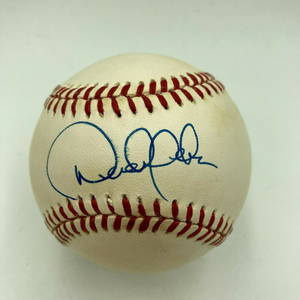 1995 Derek Jeter Pre Rookie Signed American League Baseball With JSA COA