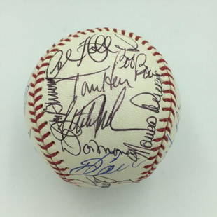 Philadelphia Phillie Greats Multi Signed Veterans Stadium Baseball 40+ Signature: Philadelphia Phillie Greats Multi Signed Veterans Stadium Baseball 40+ Signature Autograph Authentication: Not Authenticated Product: Ball Original/Reprint: Original Sport: Baseball-MLB PLEASE