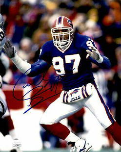 Cornelius Bennett Buffalo Bills Signed/Autographed 8x10 Photo JSA 161310: Cornelius Bennett Buffalo Bills Signed/Autographed 8x10 Photo JSA 161310 Sport: Football-NFL Product: Photo Original/Reprint: Original Team: Buffalo Bills Autograph Authentication: JSA League: