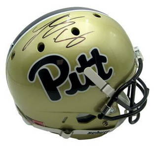 LeSean McCoy Signed/Autographed Pitt Panther Full Size Replica Helmet JSA 159823: LeSean McCoy Signed/Autographed Pitt Panther Full Size Replica Helmet JSA 159823 Sport: Football Product: Helmet Original/Reprint: Original Team: University of Pittsburgh Autograph
