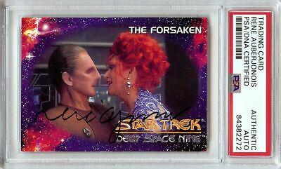 Rene Auberjonois Signed Autographed Trading Card Star Trek: DS9 Odo PSA 84382272: Rene Auberjonois Signed Autographed Trading Card Star Trek: DS9 Odo PSA 84382272 Object Type: Trading Card Industry: Television Original/Reproduction: Original Autograph Authentication: