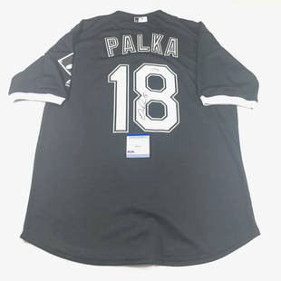 Daniel Palka signed jersey PSA/DNA Chicago White Sox: Daniel Palka signed jersey PSA/DNA Chicago White Sox Player: Daniel Palka Original/Reprint: Original Sport: Baseball-MLB Team: Chicago White Sox Product: Jersey Autograph Authentication: