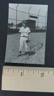 Art Schallock New York Yankees 51-55 Signed 2x3 B/W Photo/WWII Vet PASS 150208: Art Schallock New York Yankees 51-55 Signed 2x3 B/W Photo/WWII Vet PASS 150208 Sport: baseball Product: Misc. Photo Original/Reprint: Original Team: New York Yankees Autograph Authentication: