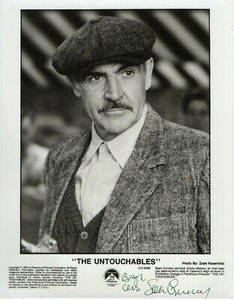Sean Connery Signed Autographed 8X10 Photo The Untouchables Beckett LOA