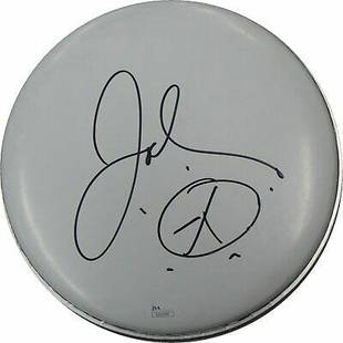 John Corbett Hand Signed Auto Drum head Drumhead JSA U16549: John Corbett Hand Signed Auto Drum head Drumhead JSA U16549 Industry: Music Object Type: Drumhead Original/Reproduction: Original Autograph Authentication: James Spence (JSA) PLEASE NOTE: