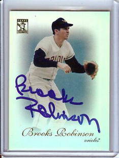 Brooks Robinson 2009 Topps Tribute Hand Signed Autograph Orioles #98 JSA 40755: Brooks Robinson 2009 Topps Tribute Hand Signed Autograph Orioles #98 JSA 40755 Graded: No Sport: Baseball Player/Athlete: Brooks Robinson Professional Grader: Seller Team: New York Yankees 