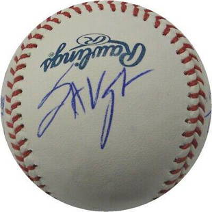 2012 Dodgers PartialTeam Signed Baseball Kenly Jansen Van Slyke Ellis Rivera: 2012 Dodgers PartialTeam Signed Baseball Kenly Jansen Van Slyke Ellis Rivera Sport: Baseball-MLB Product: Ball Original/Reprint: Original Player: Kenley Jansen Autograph Authentication: Hall of