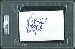 Shirley Maclaine Signed 4X6 Index Card Autographed PSA/DNA: Shirley Maclaine Signed 4X6 Index Card Autographed PSA/DNA Autograph Authentication: PSA/DNA SLABBED PRODUCT_COA: PSA/DNA SLABBED PRODUCT_SIGNED_BY_NAME: Shirley Maclaine PRODUCT_SIGNED_BY_BRAND: