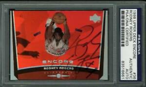 Clippers Rodney Rogers Signed Card 1998 Upper Deck #36 PSA/DNA: Clippers Rodney Rogers Signed Card 1998 Upper Deck #36 PSA/DNA Player: RODNEY ROGERS Card Manufacturer: Upper Deck Grade: Ungraded Team: Los Angeles Clippers Original/Reprint: Original Sport: