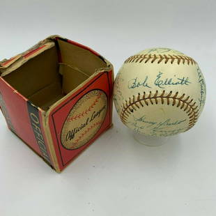 Beautiful 1955 San Diego Padres Team Signed Baseball W/ Ralph Kiner: Beautiful 1955 San Diego Padres Team Signed Baseball W/ Ralph Kiner Featured Refinements: Team Signed Baseball Product: Ball Sport: Baseball-MLB Team: San Diego Padres Player: Ralph Kiner 