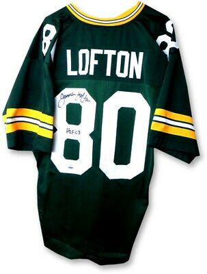 James Lofton Signed Autographed Jersey Green Bay Packers HOF 03 MM 0232844: James Lofton Signed Autographed Jersey Green Bay Packers HOF 03 MM 0232844 Sport: Football-NFL Product: Jersey Original/Reprint: Original Player: James Lofton Team: Green Bay Packers Autograph Authent