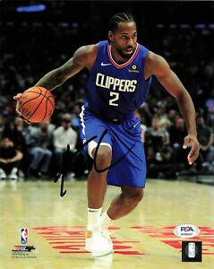 Kawhi Leonard Signed 8x10 Photo PSA/DNA Los Angeles Clippers: Kawhi Leonard Signed 8x10 Photo PSA/DNA Los Angeles Clippers Player: Kawhi Leonard Original/Reprint: Original Sport: Basketball-NBA Team: Los Angeles Clippers Product: Photo Autograph