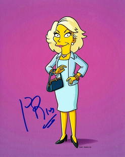 Joan Rivers Authentic Autographed 8x10 Photo: Joan Rivers Authentic Autographed 8x10 Photo Signature: Joan Rivers Product: Autographed 8x10 Photo Featured TV Show: The Simpsons The Mynt Guarantee: All items in this auction are guaranteed