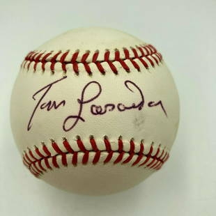 Tommy Lasorda Signed Autographed Official Major League Baseball JSA COA: Tommy Lasorda Signed Autographed Official Major League Baseball JSA COA Product: Ball Sport: Baseball-MLB Autograph Authentication: James Spence Authentication (JSA) Original/Reprint: Original 