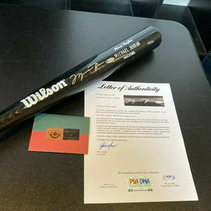 Michael Jordan Signed Baseball Bat UDA, PSA & Beckett COA Graded GEM MINT 10