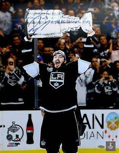 Drew Doughty Autographed 16X20 Photo Kings 14 SC Champs w/Cup Steiner: Drew Doughty Autographed 16X20 Photo Kings 14 SC Champs w/Cup Steiner Sport: Hockey-NHL Product: Photo Original/Reprint: Original Player: Drew Doughty Team: Los Angeles Kings Autograph