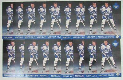Lot of 18 Miroslav Frycer Toronto Maple Leafs Signed Team Issued Postcard 150138: Lot of 18 Miroslav Frycer Toronto Maple Leafs Signed Team Issued Postcard 150138 Sport: Hockey-NHL Product: Photo Original/Reprint: Original Team: Toronto Maple Leafs Autograph Authentication: Seller 