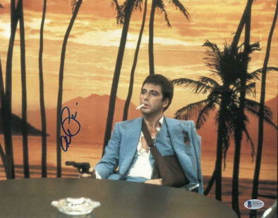 Al Pacino Authentic Autographed 11x14 Photo: Al Pacino Authentic Autographed 11x14 Photo Signature: Al Pacino Product: Autographed 11x14 Photo Featured Movie: Scarface Certificate of Authenticity: Beckett Hologram & Card The Mynt