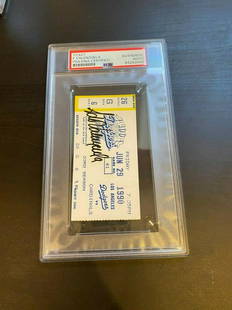 Fernando Valenzuela Signed Dodgers No Hitter Ticket June 29 1990 PSA DNA Auto: Fernando Valenzuela Signed Dodgers No Hitter Ticket June 29 1990 PSA DNA Auto Player: Fernando Valenzuela Sport: Baseball-MLB Autograph Authentication: Professional Sports (PSA/DNA)