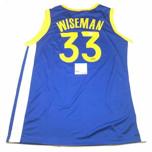 James Wiseman signed jersey PSA/DNA Golden State Warriors: James Wiseman signed jersey PSA/DNA Golden State Warriors Original/Reprint: Original Product: Jersey Sport: Basketball-NBA Pre-Owned PLEASE NOTE: Framed Large or heavy Items do not have shipping